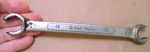 Great Neck 16MMX18MM Open End Flare Nut Line Wrench Drop Forged Steel. Fixed Price $19.99.