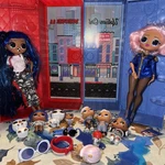 Lol Omg Amazing Surprise Doll Set - Downtown Bb/ Uptown Girl & Family/pets Keys. Fixed Price $24.00.