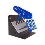 Eklind Tool 56168 Piece 6" Cusion Grip Hex T-key Set With Stand. Fixed Price $44.99.