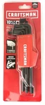 Craftsman 10PC. Hex Set W/t-handle For More Torque 10-KEY Metric CMHT26022. Fixed Price $18.72.