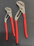 Snap-on Usa AWP120 & AWP160 2PC Water Pump Pliers Set Red Grip. Fixed Price $85.00.