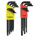 Bondhus 20196 Set 21 Ball End L-wrench In/mm Pack; 1.5-10MM And .050-5/16". Fixed Price $25.99.