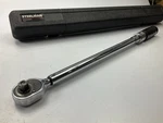 Used Steelman 96218 1/2" Drive Micro Adjustable Torque Wrench 30-250 Ft-lb. Fixed Price $35.95.