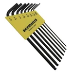 Bondhus BLX8 Piece Ball Ended Hexagon Key Set .050"- 5/32" Af. Fixed Price $12.72.