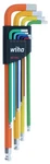 Wiha 9 Piece Ball End Color Coded Hex L-key Set Metric. Fixed Price $42.07.