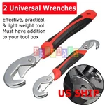2PC Snap'n Grip 9-32MM Adjustable Wrench Spanner Universal Quick Multi-function. Fixed Price $12.95.