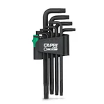 Capri Tools 1-3040 S2 Steel Long Arm Torx Key Wrench Set, 9 Pcs. Fixed Price $17.29.