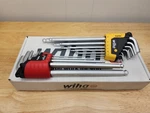 Wiha 66982 Ergostar 22-PIECE Ball End Hex Key Set Metric/sae L-shape. Fixed Price $50.00.