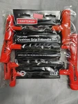 Vintage Sears Craftsman Usa 7PC Cushion Grip T-handle Hex Key Set Sae 46297. Fixed Price $50.00.