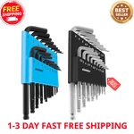 36-PIECE Hex Key Wrench Set With Ball End Sae/metric Sizes And 2 Storage. Fixed Price $13.59.