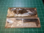 Vtg Sears Craftsman Hex Key Set 14 Pc. 9 46675 Usa Metric Crown Logo+ Part.. Fixed Price $15.00.