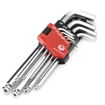 Maxpower 9-PIECE Sae Long Arm Ball Point Hex Key Set. Fixed Price $17.99.