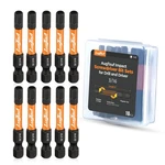 Toolant Impact Bits Set 10PCS,1/4 Hex-shank 3/16"(10PCS), Orange. Fixed Price $14.76.