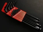13 Pieces Hex Wrench Sae Set Long Arm Ball End With Tool Holder New. Fixed Price $11.99.