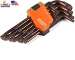 Edward Tools Star Key Wrench Set - Hardened Chrome Steel Screwdriver. Fixed Price $14.30.