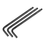 Uxcell 3PCS Ball End Hex Key Wrench, Metric Shaped Long Arm 6MM, Black. Fixed Price $14.99.