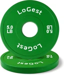 Pair Olympic Plates - Barbell Weights Set Of 2 For Bars Pe. Fixed Price $68.99.