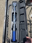 Kobalt 3/8 In. Drive Torque Wrench W/case Item 337333 20 Ft. 100 Lbs.. Fixed Price $45.00.
