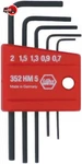 Wiha 35392 Piece Mini L-key Short Hex Metric Set. Fixed Price $9.05.