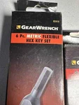 Gearwrench 82410 6PC Metric Hex Flexible Key Sets. Fixed Price $49.99.