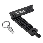 Wolf Tooth Components 6-BIT Hex Wrench Multi-tool W/ Key Ring Black. Fixed Price $48.14.
