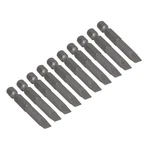 Uxcell 10 Pcs 6MM Slotted Tip Magnetic Flat Head Screwdriver Bits, 1/4 Inch.... Fixed Price $34.99.