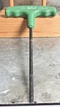 Buffalo 9/64" Green T-handle Hex Allen Key 5 3/4 Long Usa Vintage Exc Cond. Fixed Price $9.95.