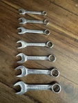 Husky Stubby Metric Combination Wrench Set 10 11 12 14 15 17 18MM Sae. Fixed Price $49.99.