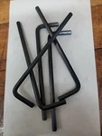 Lot Of (50) Allen 7/32" Long Arm Hex Keys Made In Usa. Fixed Price $65.00.
