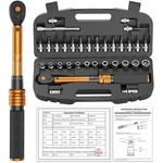 High Precision Torque Wrench 30-220 In-lb 33 Piece Set For Biking Excellence. Fixed Price $48.29.