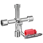 Hjzhii 4 Way Water Key With Slotted And Phillips Screwdrivers, Steel Utility.... Fixed Price $10.51.