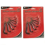 Atepro.usa 8PC (2 Cards) Hex Key Wrench Mm Set, 41027, 689958410279. Fixed Price $12.00.