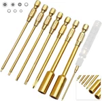 Titanium Rc Hex Driver Bit Set 1.5/2.0/2.5/3.0MM Allen Wrench Keys, One Size. Fixed Price $40.90.