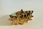 Authentic! Ambush Pow! Ring - Large. Fixed Price $130.00.