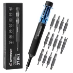 Sharden 27-IN-1 Screwdriver Set Pocket Size Precision, Black. Fixed Price $12.92.