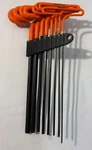 Dynamic 8 Pcs 9 T-handle Metric Hex Key 2MM-10MM, Long Allen Wrench Tool Kit. Fixed Price $44.99.