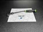 Snap-on Tools Usa New Green 3/8" Drive Soft Grip Bent Flex Head Ratchet FHBF80AG. Fixed Price $237.95.