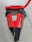 Craftsman 10 Pc Metric Hex Key Set CHMT26022. Fixed Price $17.49.