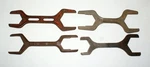 4 Old Antique Water Closet Plumbing Wrenches Tools J Sexauer And More. Fixed Price $16.00.