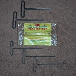 Vintage Eklind Long Reach T-handle Metric Hex Key Set No. 35165. Fixed Price $10.50.
