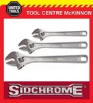 Sidchrome 3PCE Plated Adjustable Wrench Shifter Set 6, 8 & 10. Fixed Price $192.58.