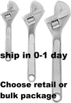 New Craftsman Evolv Set Of 6" 8" 10" Adjustable Wrench Sae/metric Rust-resistant. Fixed Price $94.10.