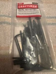 New - Genuine Craftsman 20 Pc Long & Short Sae Hex Allen Wrench Key Set. Fixed Price $8.00.