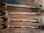 Snap Combination Wrenches 6PT. Fixed Price $70.00.