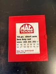 Mac Tools Pc. Short Arm Hex Key Set SHK18AB. Fixed Price $40.00.