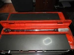 Snap-on Tools QD3R250 1/2" Torque Wrench 50-250FT-LB 75-332NM W/ Case. Fixed Price $225.00.
