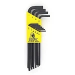 Bondhus 12138 Set 10 Hex L-wrenches 1/16-1/4" Long 1EA. Fixed Price $10.10.