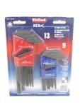 New! Eklind Tools 22-PC. Sae & Metric Hex-l Key Wrench Set, #10022, Usa. Fixed Price $15.99.