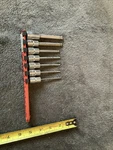 Matco Long Ball Hex Socket Set, 3/8 Drive. 7PC ..descrip For Sizes. Fixed Price $89.00.