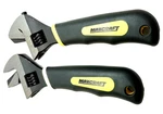 2PC- Maxcraft 60702 7" Grip Handle 2-IN-1 Adjust. Wrenchs 1-1/4 Jaw New OBB11. Fixed Price $20.90.